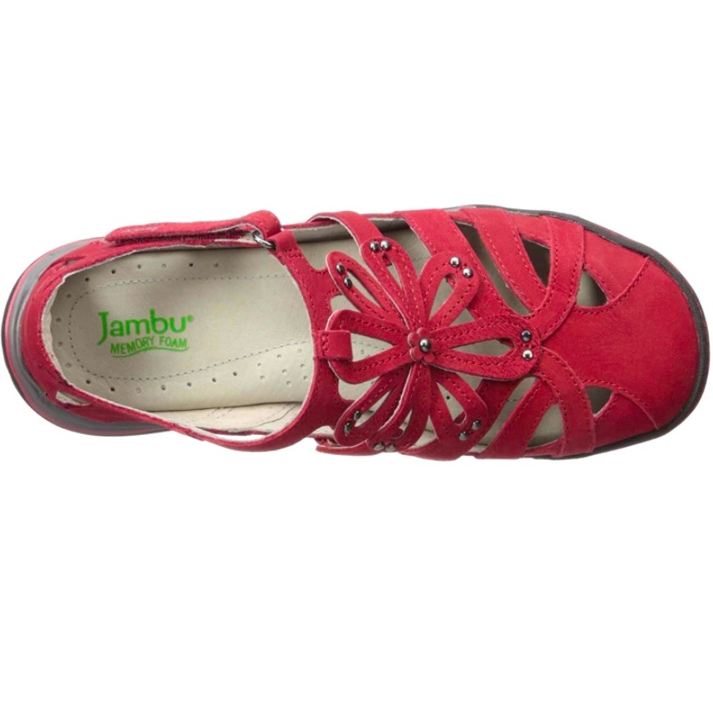 Jumbu Abby Sandals NIB sz 8.5 RED